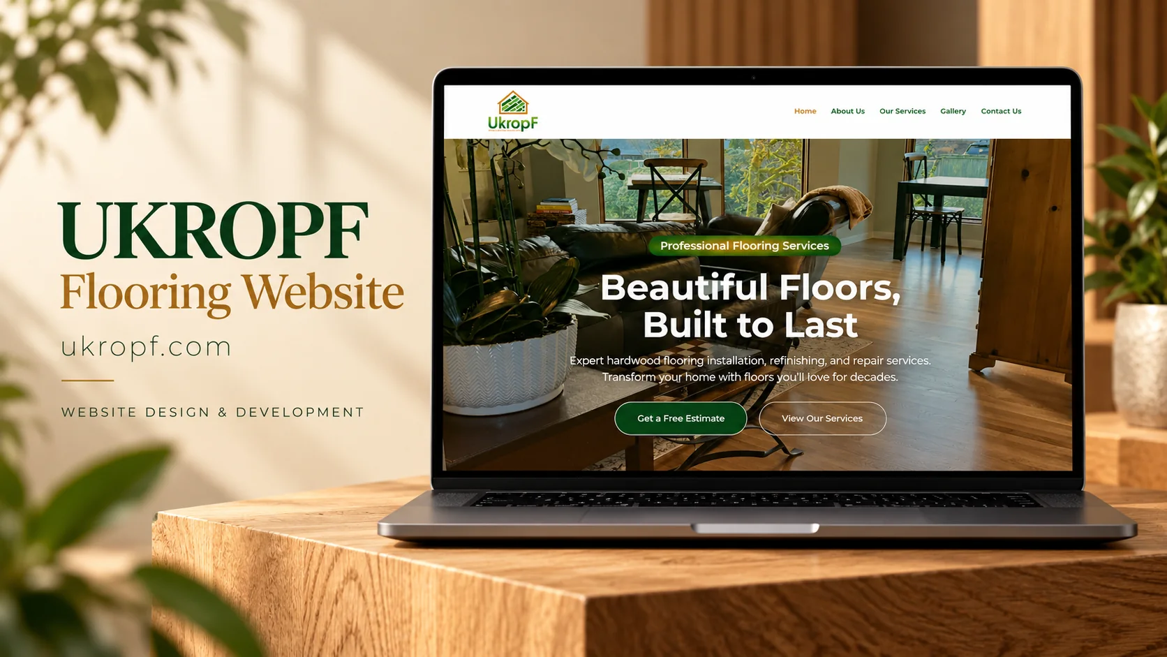 UKROPF homepage preview