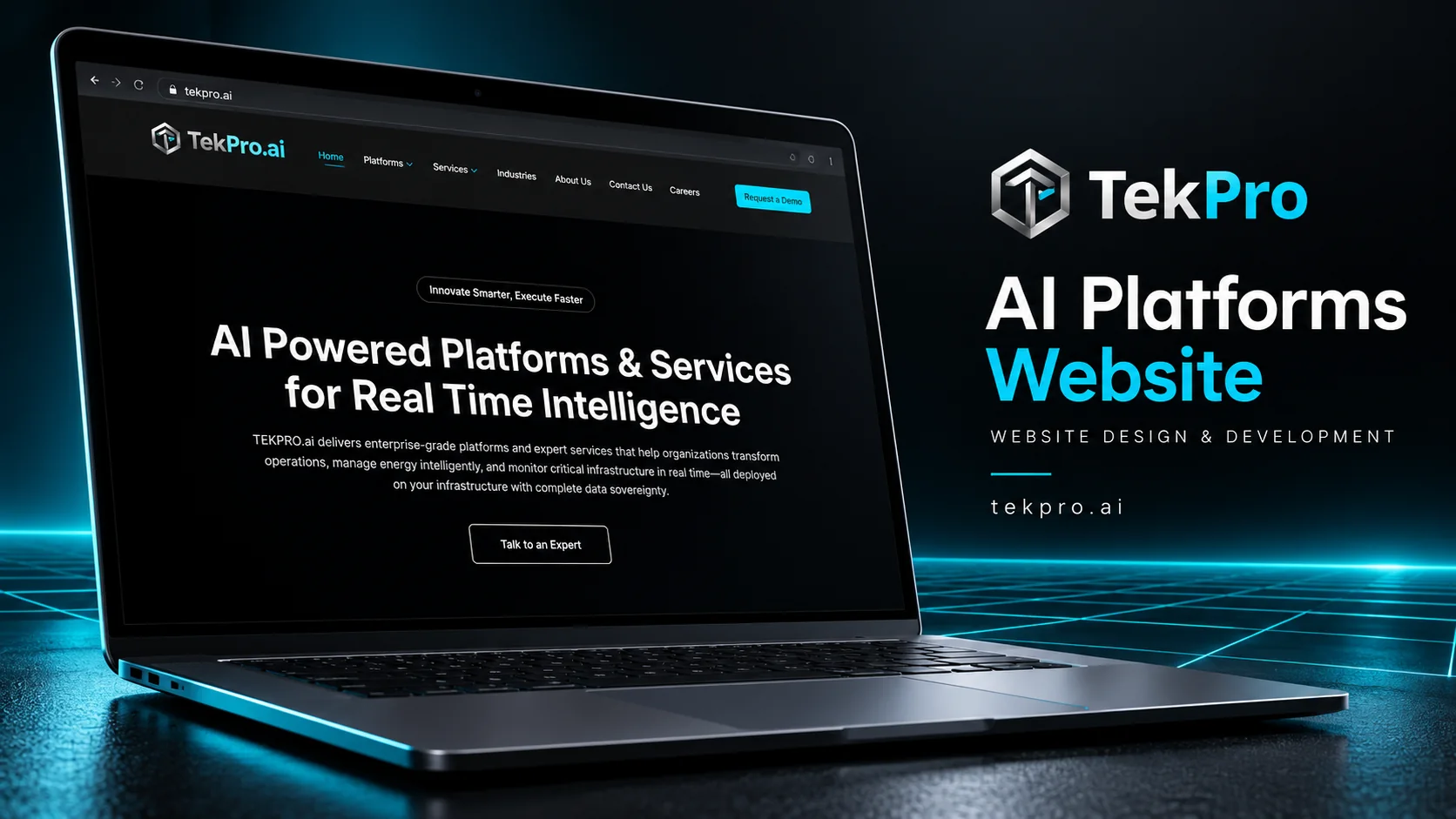 TekPro.ai homepage preview